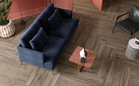 HOLLYWOOD Oak flooring in living room